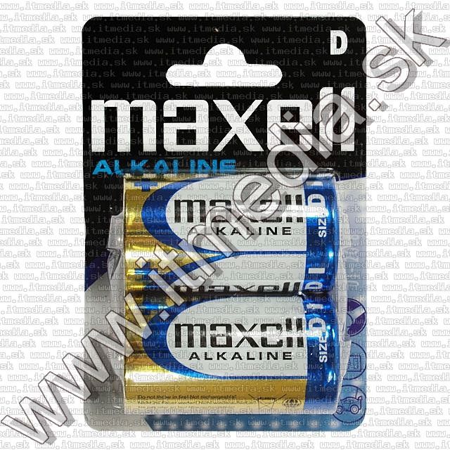 Image of Maxell D LR20 alkali elem (IT4417)